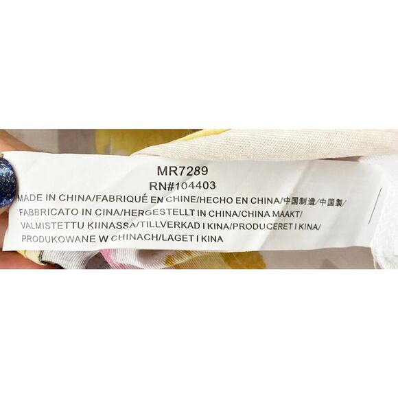 Moon River x Anthropologie Women's Babydoll Dress Balloon Sleeves Square Neck L - Picture 11 of 11